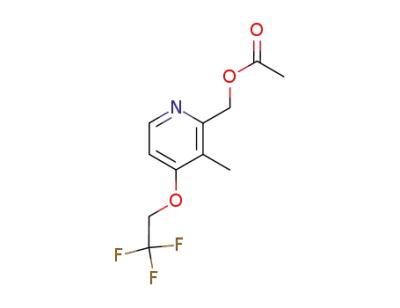 2-acetoxymethyl-3-methyl-4-(2,2,2-trifluoroethoxy)pyridine