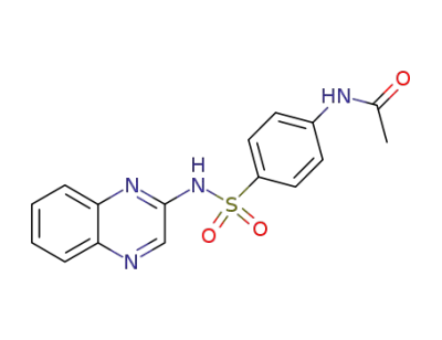N-[4-(quinoxalin-2-ylsulfamoyl)phenyl]acetamide