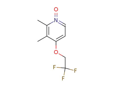 2,3-dimethyl-4-(2,2,2-trifluoroethoxy)-pyridine N-oxide