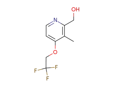 2-Hydroxymethyl-3-methyl-4-(2,2,2-trifluoroethoxy)pyridine