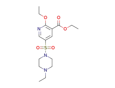 2-Ethoxy-5-(4-ethylpiperazin-1-ylsulphonyl)pyridine-3-carboxylic Acid Ethyl Ester