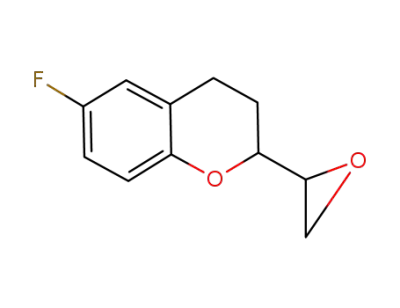 6-fluoro-3,4-dihydro-2-oxiranyl-2H-1-benzopyran