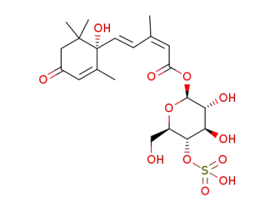 4-O-sulpho-β-D-glucopyranosyl abscisate