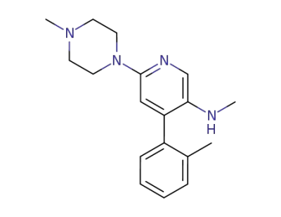 methyl-[6-(4-methyl-piperazin-1-yl)-4-o-tolyl-pyridin-3-yl]-amine